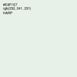 #E8F1E7 - Harp Color Image