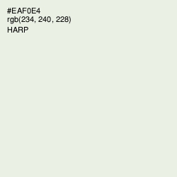#EAF0E4 - Harp Color Image