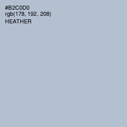 #B2C0D0 - Heather Color Image