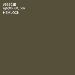 #56503B - Hemlock Color Image