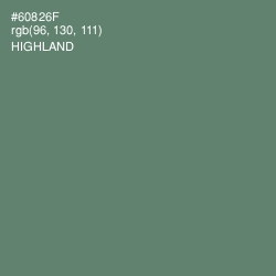 #60826F - Highland Color Image