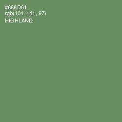 #688D61 - Highland Color Image