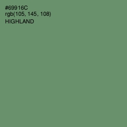 #69916C - Highland Color Image