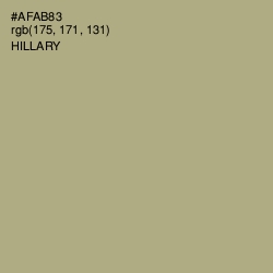 #AFAB83 - Hillary Color Image