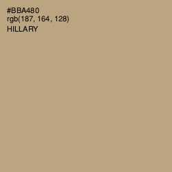 #BBA480 - Hillary Color Image