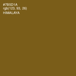 #7B5D1A - Himalaya Color Image
