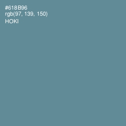 #618B96 - Hoki Color Image
