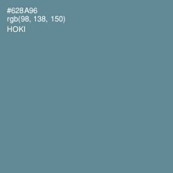 #628A96 - Hoki Color Image