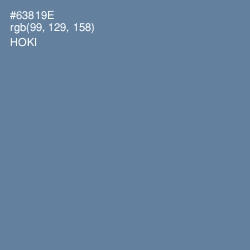 #63819E - Hoki Color Image