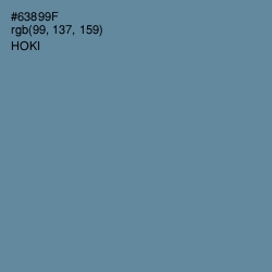 #63899F - Hoki Color Image
