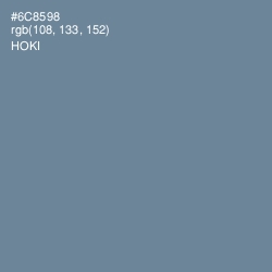 #6C8598 - Hoki Color Image