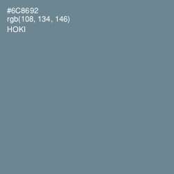 #6C8692 - Hoki Color Image