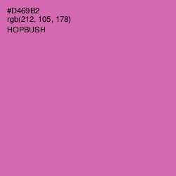 #D469B2 - Hopbush Color Image