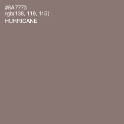 #8A7773 - Hurricane Color Image