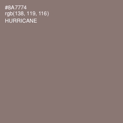 #8A7774 - Hurricane Color Image