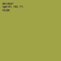 #A1A347 - Husk Color Image