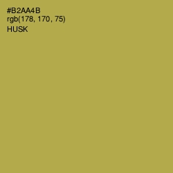 #B2AA4B - Husk Color Image