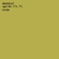 #B6AE4D - Husk Color Image