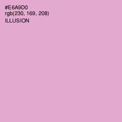 #E6A9D0 - Illusion Color Image