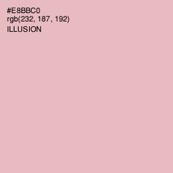 #E8BBC0 - Illusion Color Image