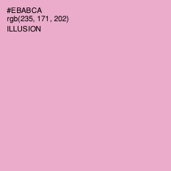 #EBABCA - Illusion Color Image