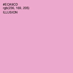 #ECA9CD - Illusion Color Image