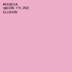 #EEAECA - Illusion Color Image