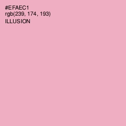 #EFAEC1 - Illusion Color Image