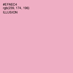 #EFAEC4 - Illusion Color Image