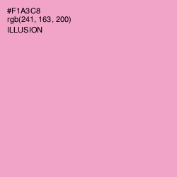 #F1A3C8 - Illusion Color Image