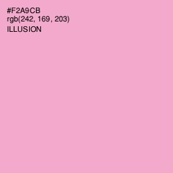 #F2A9CB - Illusion Color Image
