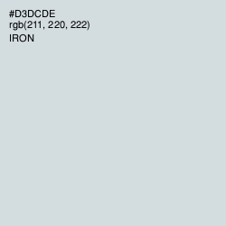 #D3DCDE - Iron Color Image