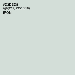 #D3DED8 - Iron Color Image