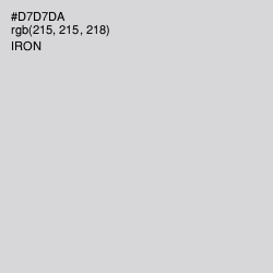 #D7D7DA - Iron Color Image