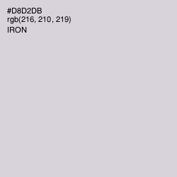 #D8D2DB - Iron Color Image