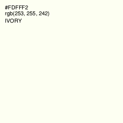 #FDFFF2 - Ivory Color Image