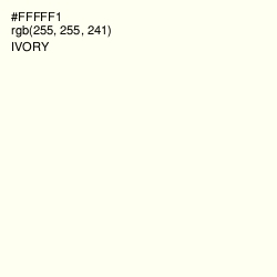 #FFFFF1 - Ivory Color Image