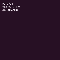 #270F24 - Jacaranda Color Image