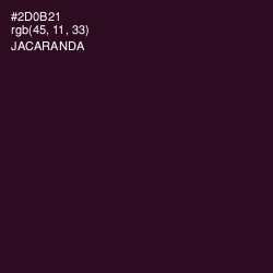 #2D0B21 - Jacaranda Color Image