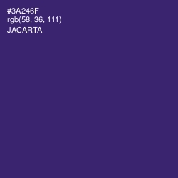 #3A246F - Jacarta Color Image