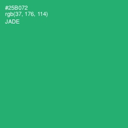 #25B072 - Jade Color Image