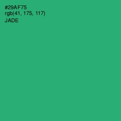 #29AF75 - Jade Color Image