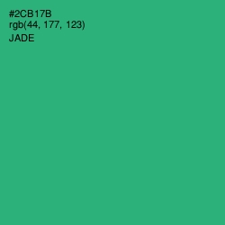 #2CB17B - Jade Color Image