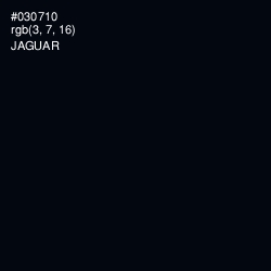 #030710 - Jaguar Color Image
