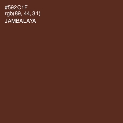 #592C1F - Jambalaya Color Image