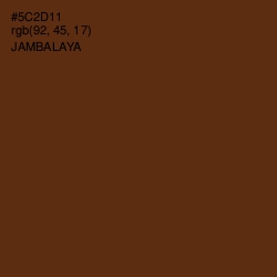 #5C2D11 - Jambalaya Color Image