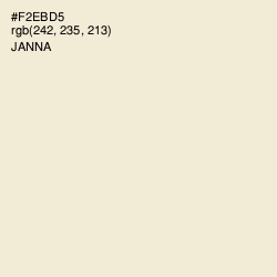 #F2EBD5 - Janna Color Image