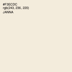 #F3ECDC - Janna Color Image