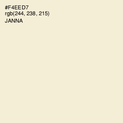 #F4EED7 - Janna Color Image