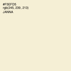 #F5EFD5 - Janna Color Image